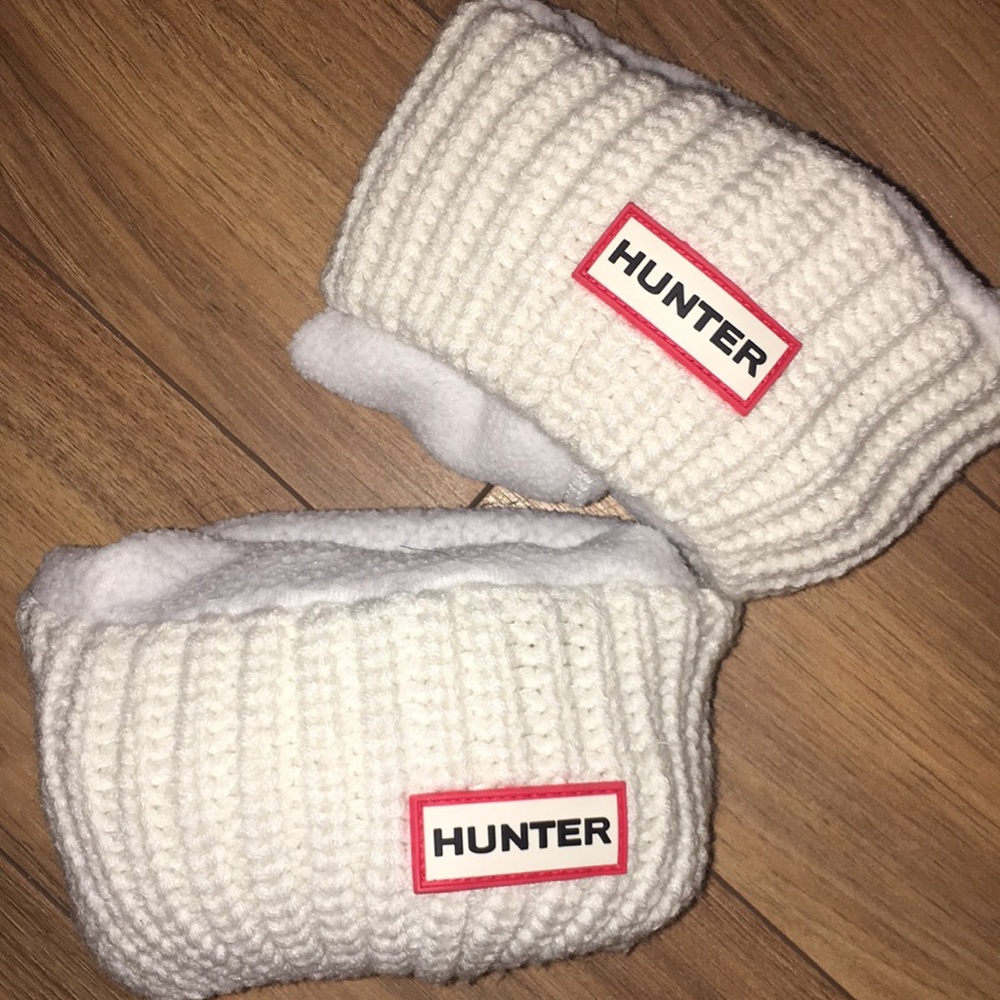 White Hunter tall boot socks💕💕